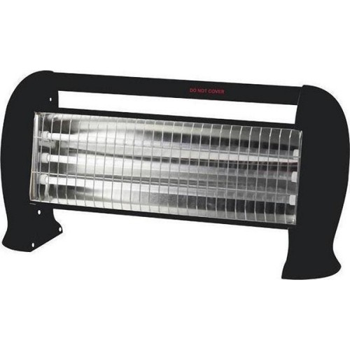 ΘΕΡΜΑΣΤΡΑ ΗΛΕΚΤΡΙΚΗ EUROLAMP 147-29163 ΧΑΛΑΖΙΑ 1200W ΜΑΥΡΗ